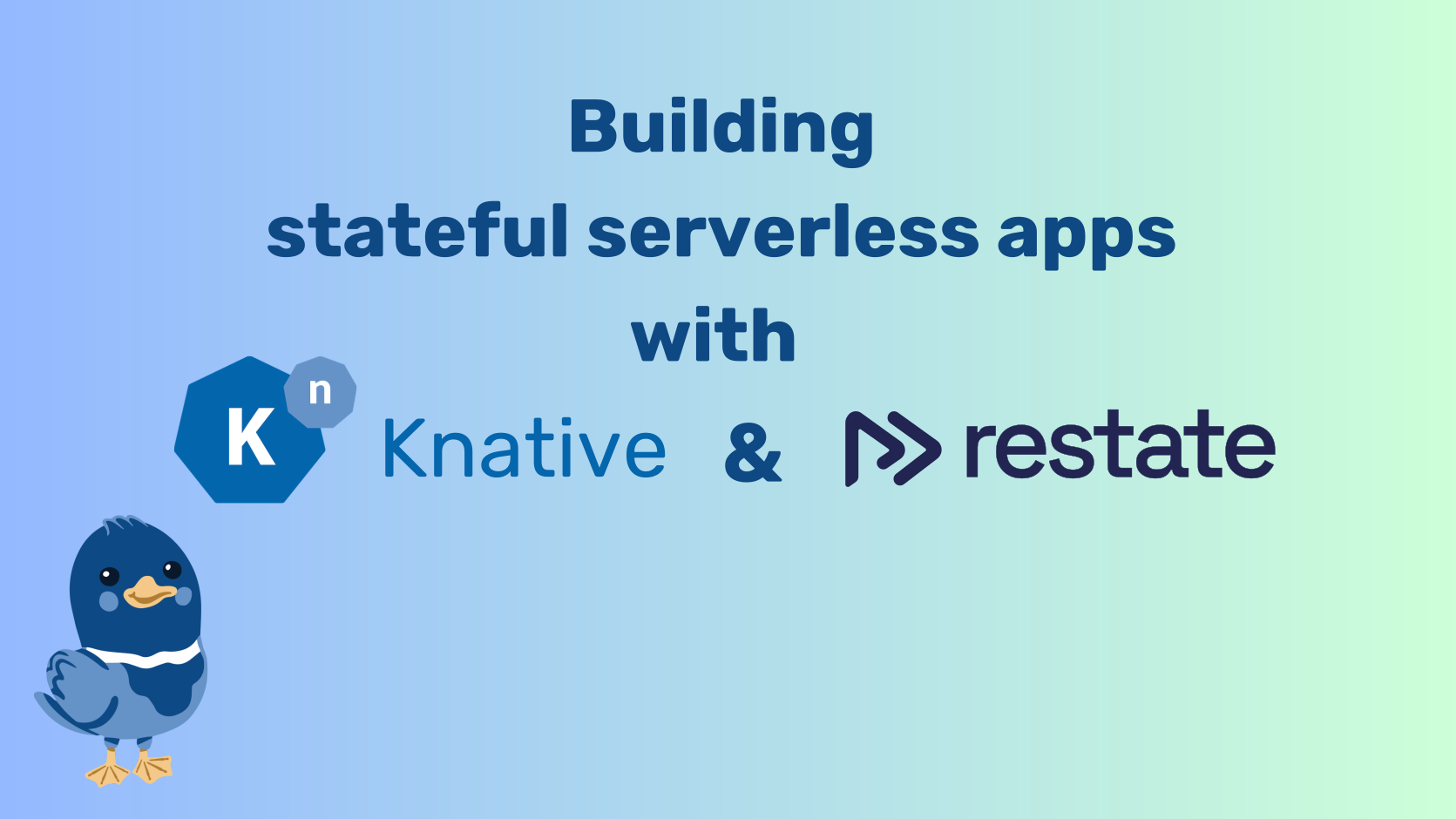 Building stateful serverless applications with Knative and Restate