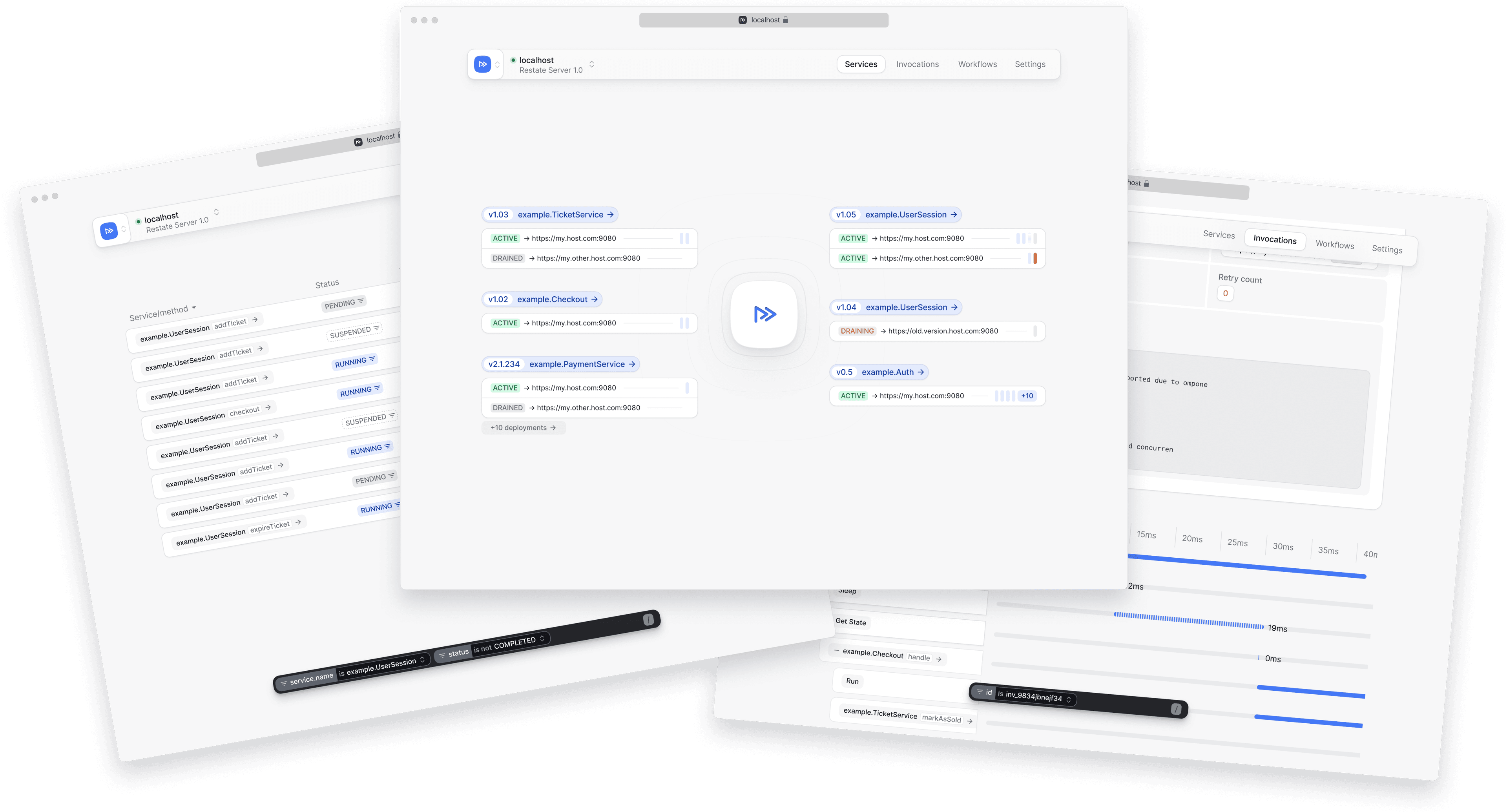 Restate UI