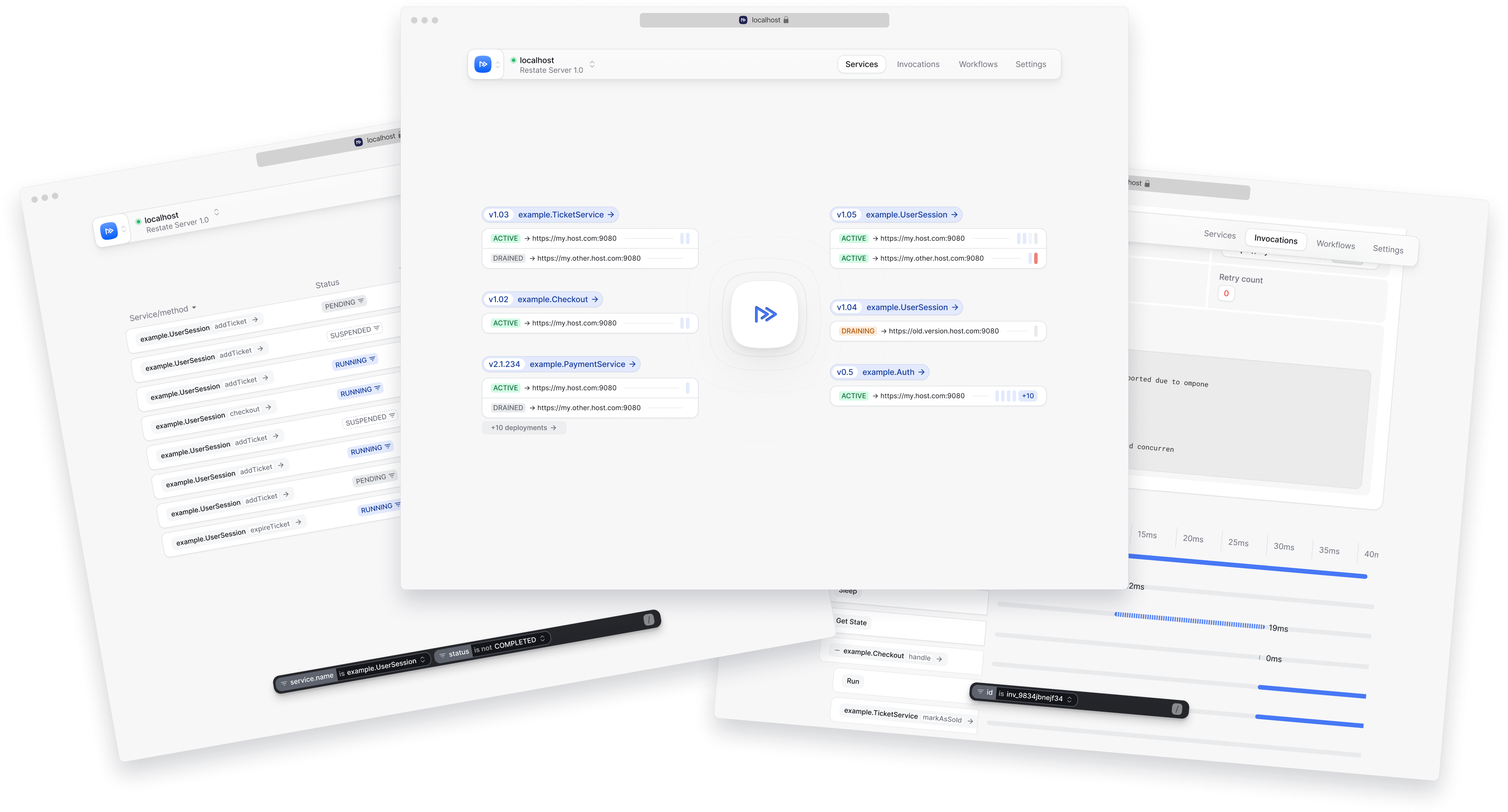 Restate UI